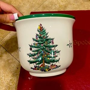 Spode Christmas Tree Cache Pot